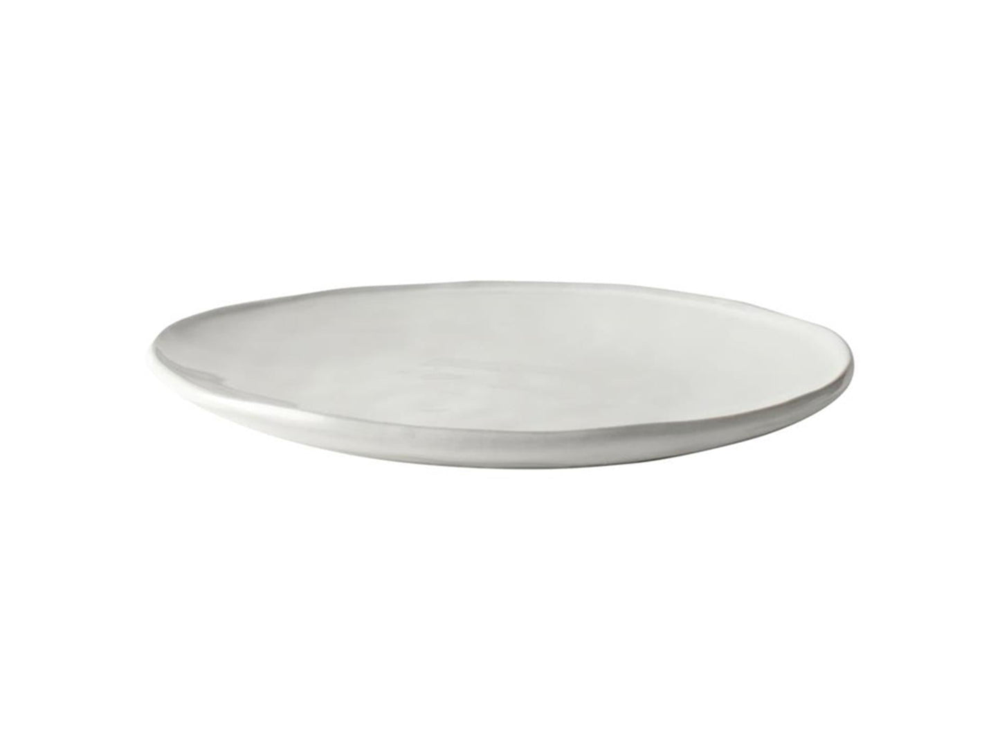 Assiette bio rose hollandaise 26,5cm blanche 4 pcs