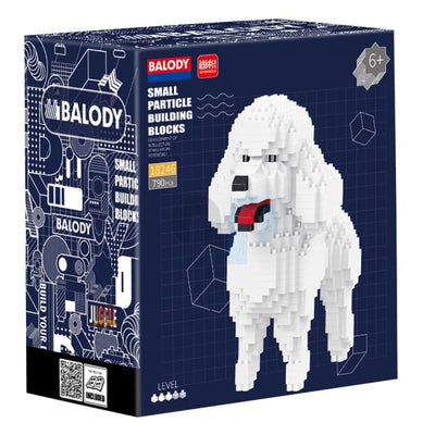 Balody Poodle Dog avec nanoblocks mini les pierres de construction LEGO 790 parties