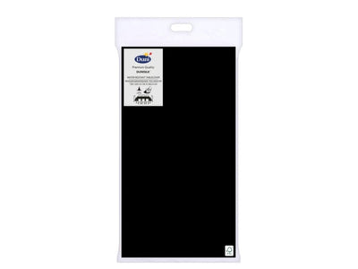 Nappe Duni noire 138x220cm