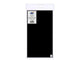 Nappe Duni noire 138x220cm