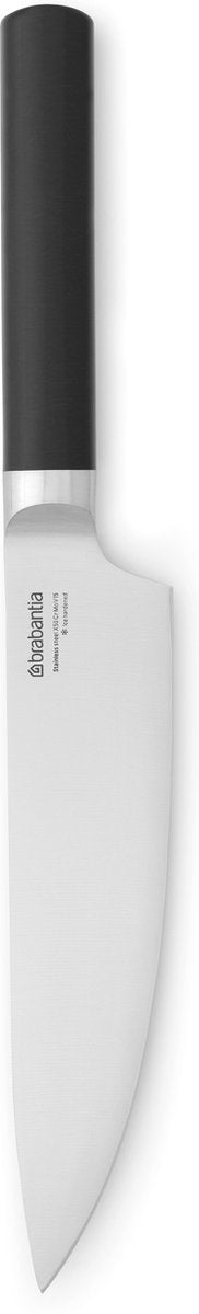 Couteau de chef profil Brabantia - acier inoxydable - noir