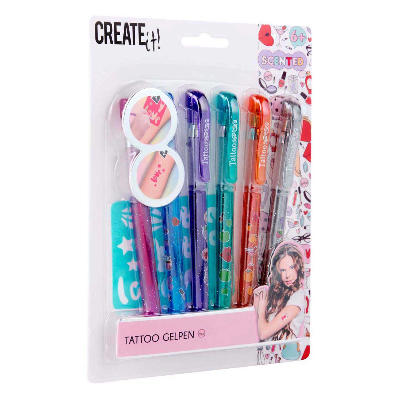Créez-le! Petits de gel de tatouage de beauté, 6e.
