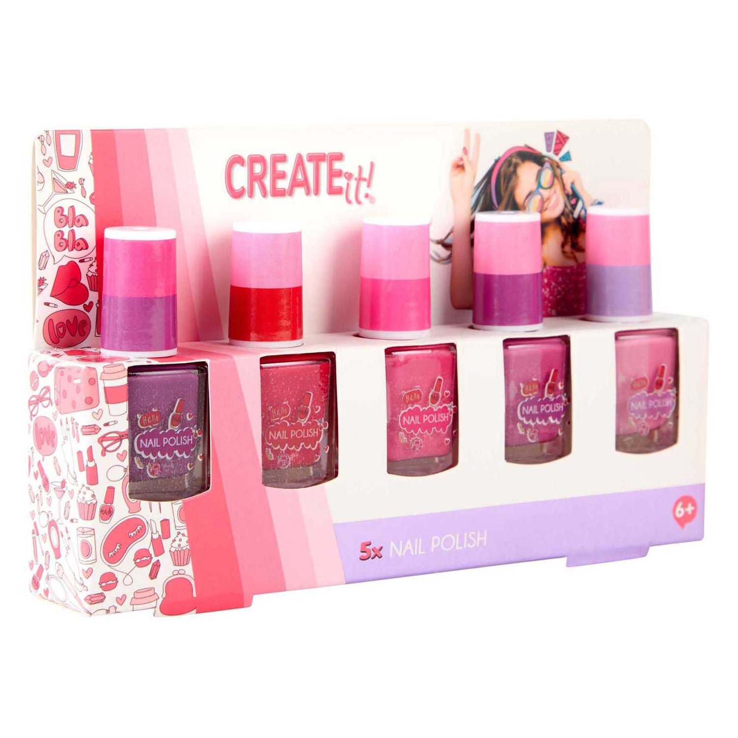 Créez-le ! vernis à ongles, 5 pcs.