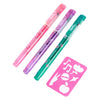 Créez-le ! stylos parfumés pour tatouage, 3pcs + modèle