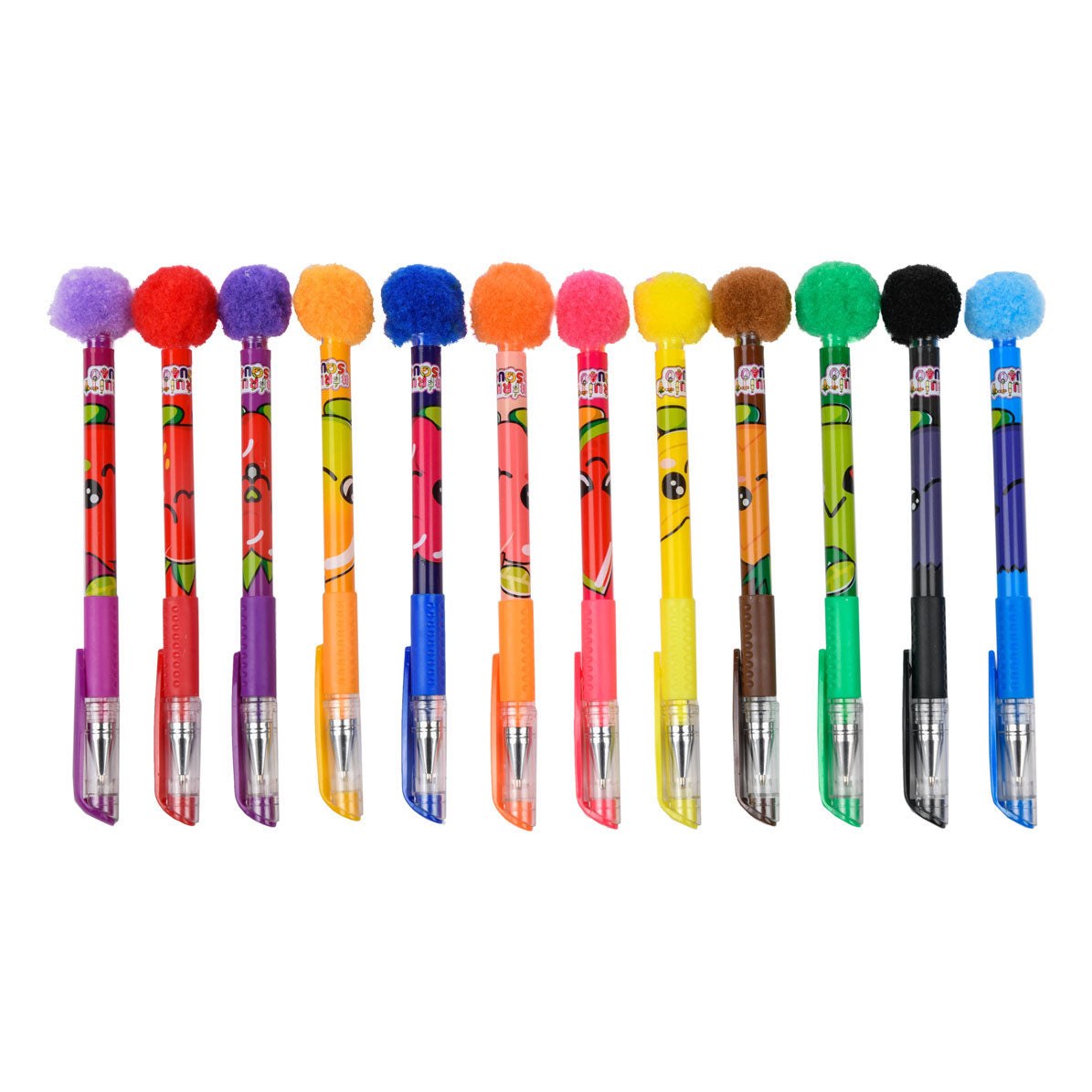 Fruité des stylos en gel de pompe à escadade avec parfum, 12e.