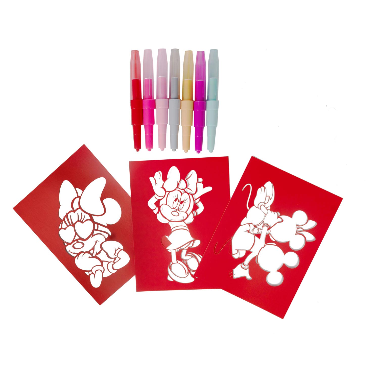Ensemble de Blaaspissen de souris Minnie