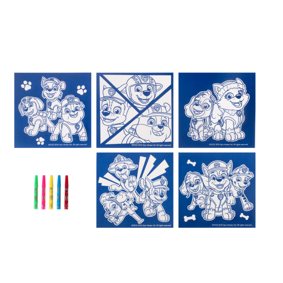 PAW PATROL FELT COOLS 18x18 cm - 5 pièces