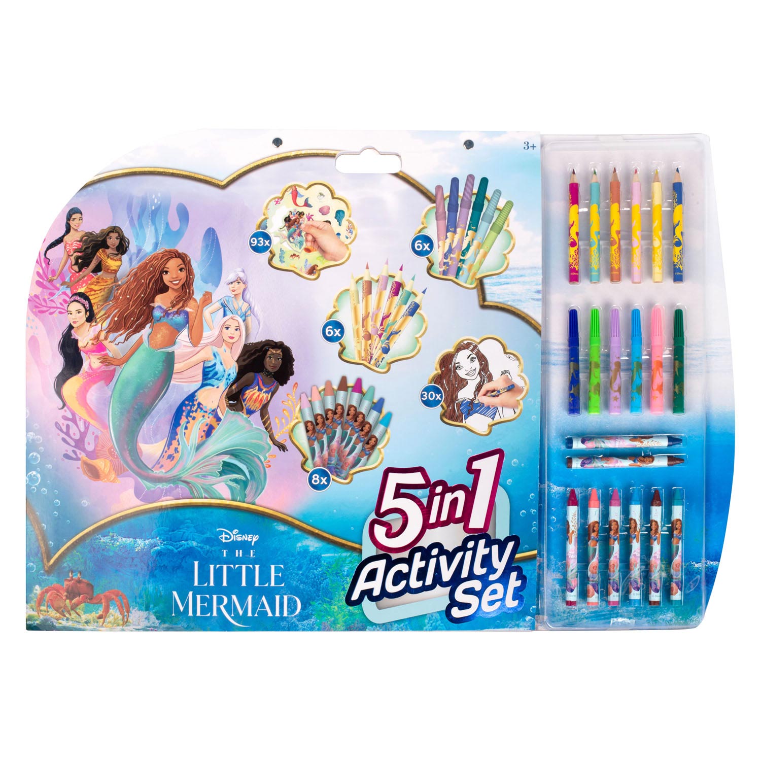 L'ensemble de couleurs Little Sirène 5in1