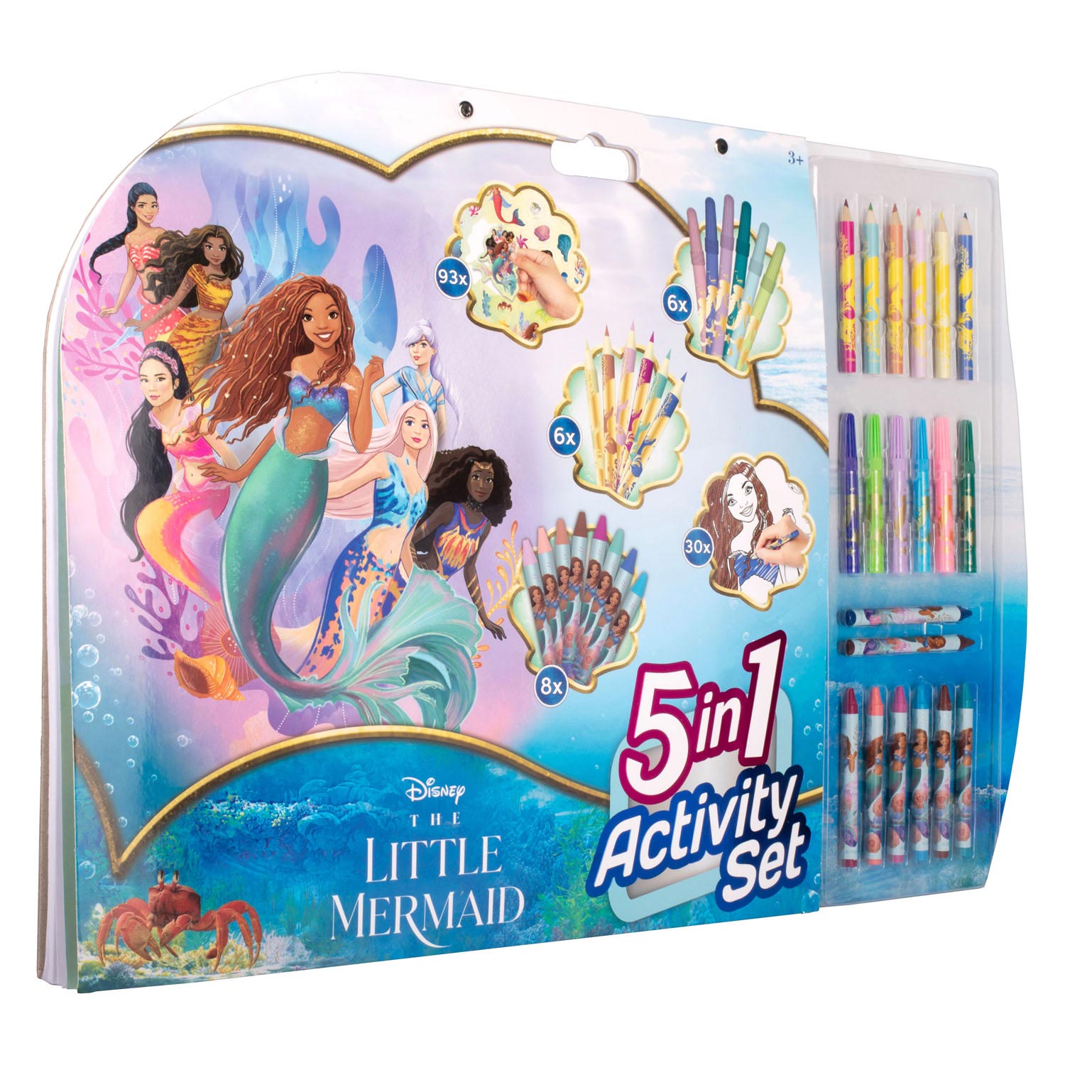 L'ensemble de couleurs Little Sirène 5in1