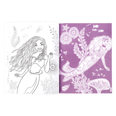 The Little Mermaid Felt Art and Coloring Book