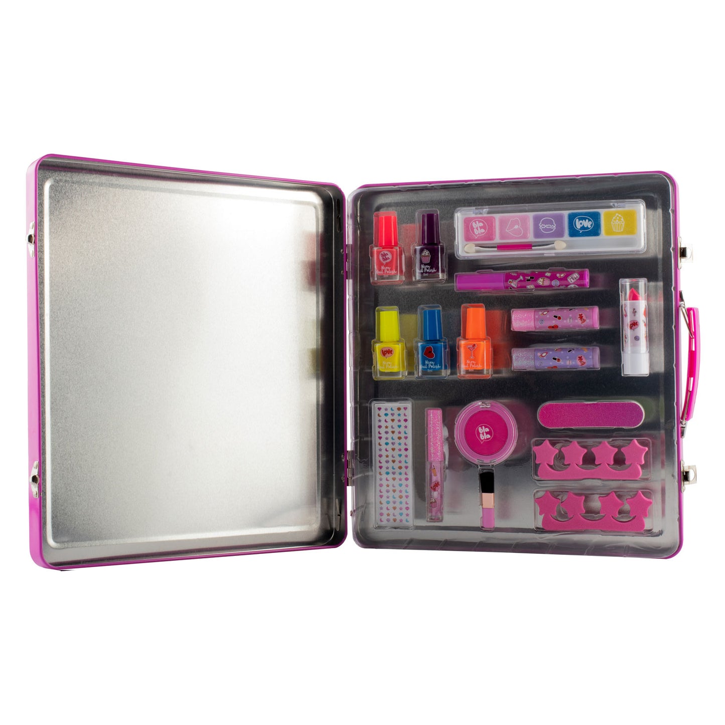 Créez-le! Maquillage de beauté ensemble dans une valise de luxe
