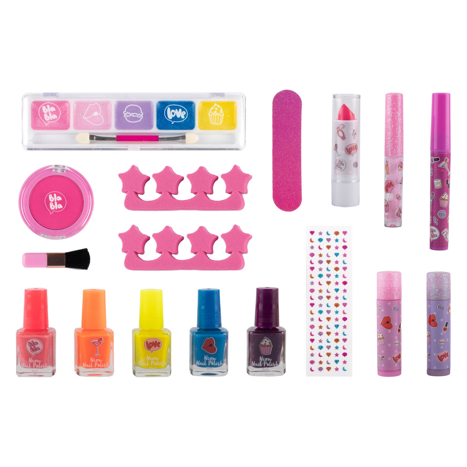 Créez-le! Maquillage de beauté ensemble dans une valise de luxe