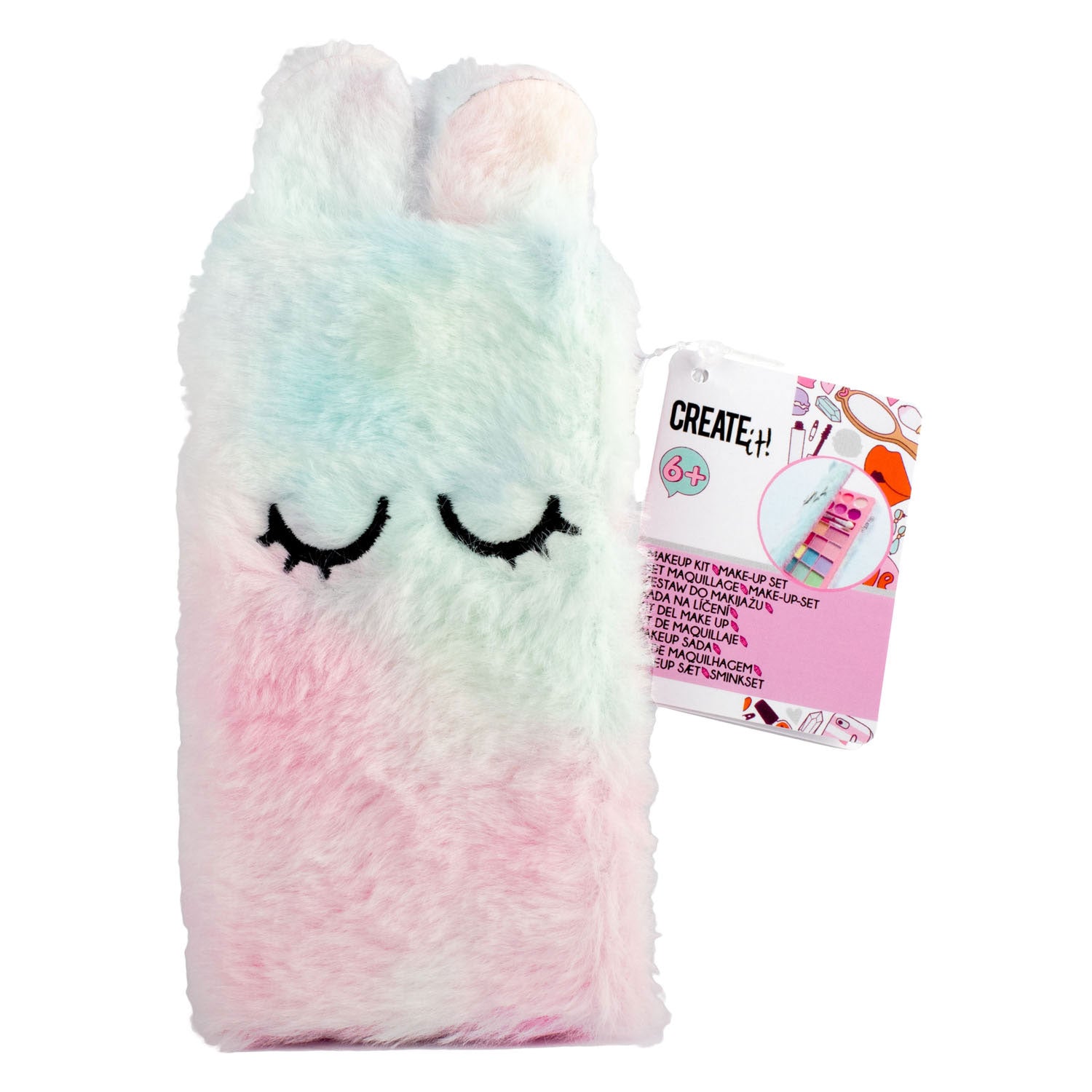 Canenco Beauty Makeupset Fluffy avec fermeture magnétique