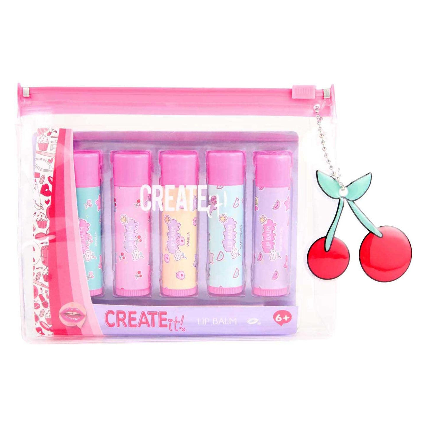 Créez-le ! baume à lèvres en étui, 5 pcs.
