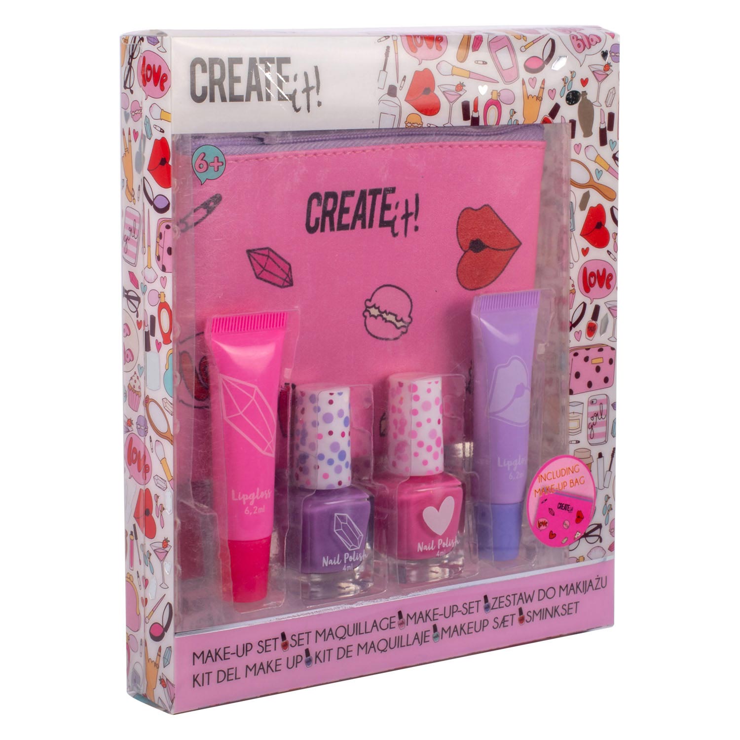 Canenco crée-le ! coffret de maquillage de beauté au cas où