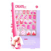 Créez-le! Beauté des ongles artificiels auto-adhésifs