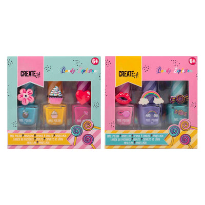 Créez-le! Polon de ongles d'explosion de bonbons, 3e.