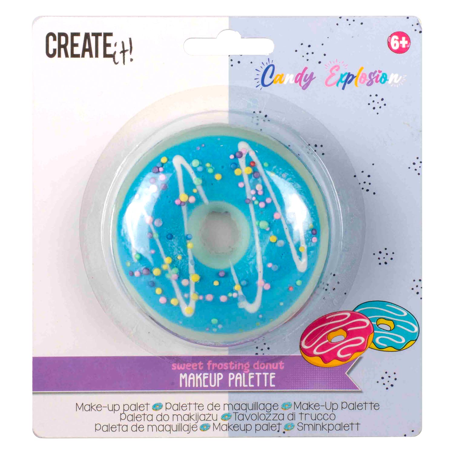 Palette de maquillage de beignet d'explosion canenco de canenco