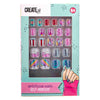 Créez-le! Candy explosion ongles artificiels auto-adhésifs