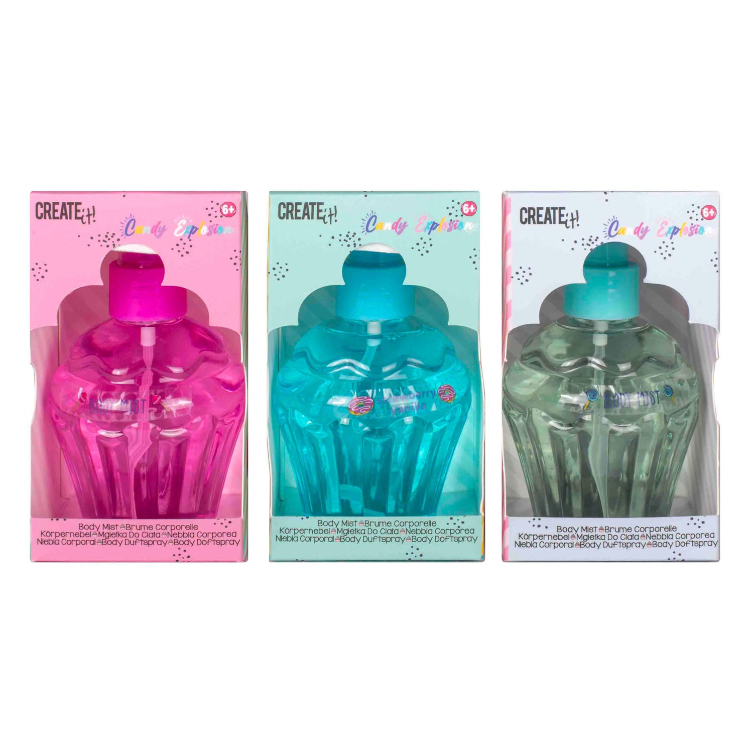 Bodymist de l'explosion des bonbons canenco