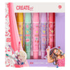 Créez-le ! stylos à craie pour cheveux, 5 pcs