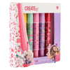 Créez-le ! stylos à craie pour cheveux, 5 pcs