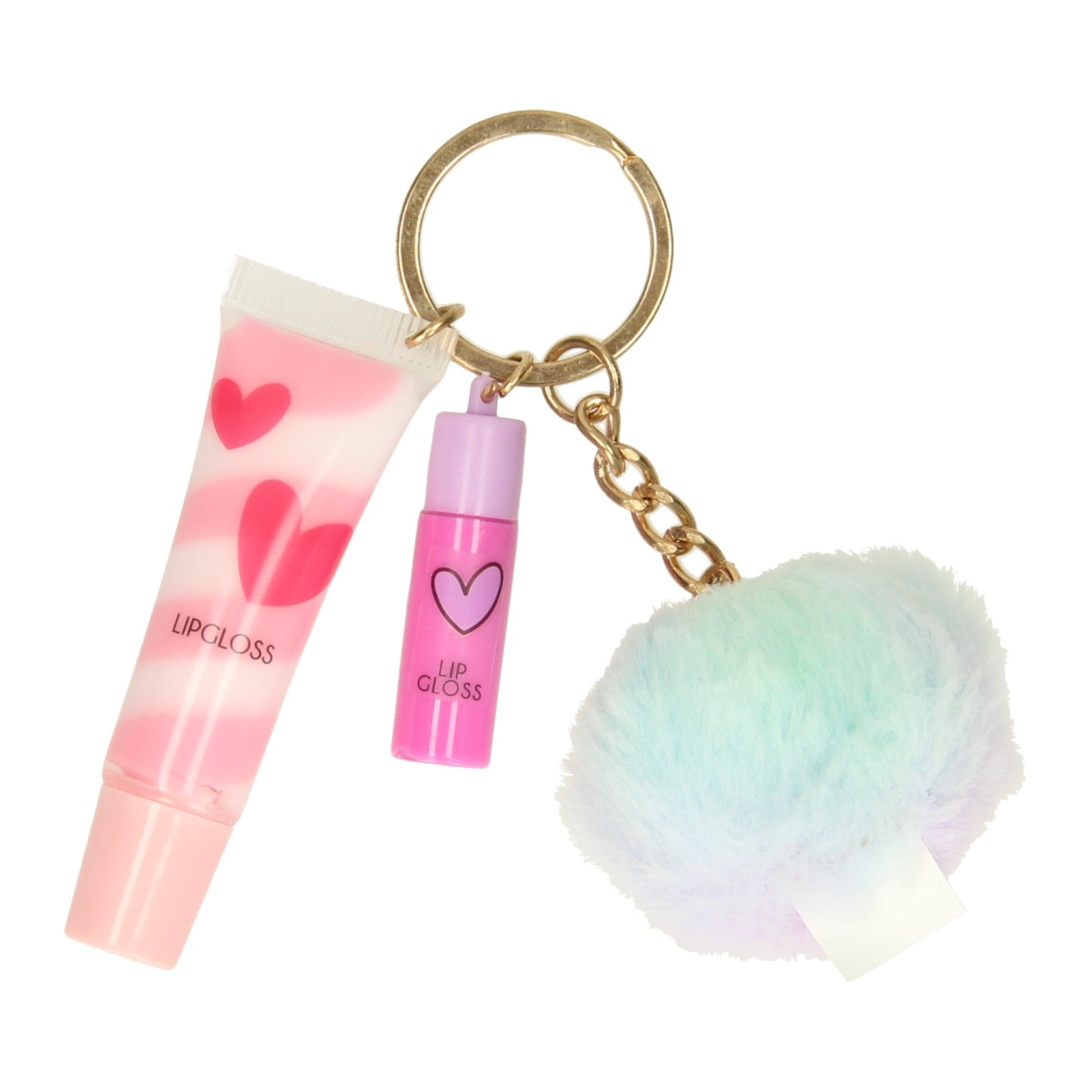 Créez-le! Ensemble d'anneaux de clé LipGloss