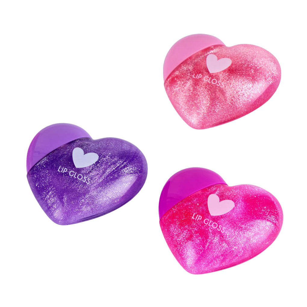 Créez-le ! Baume à lèvres coeur, 3 pcs.
