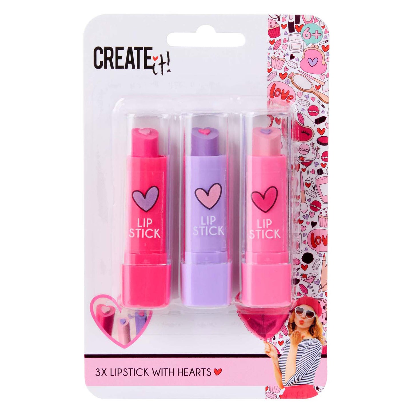 Créez-le! Lipstick Heart, 3e.