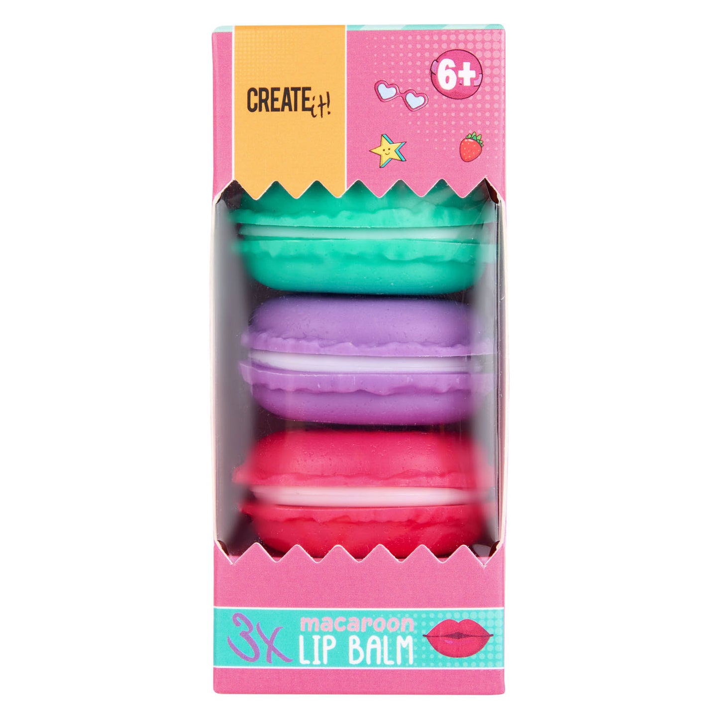 Créez-le! Candy Lip Balm Macaron Box, 3e.