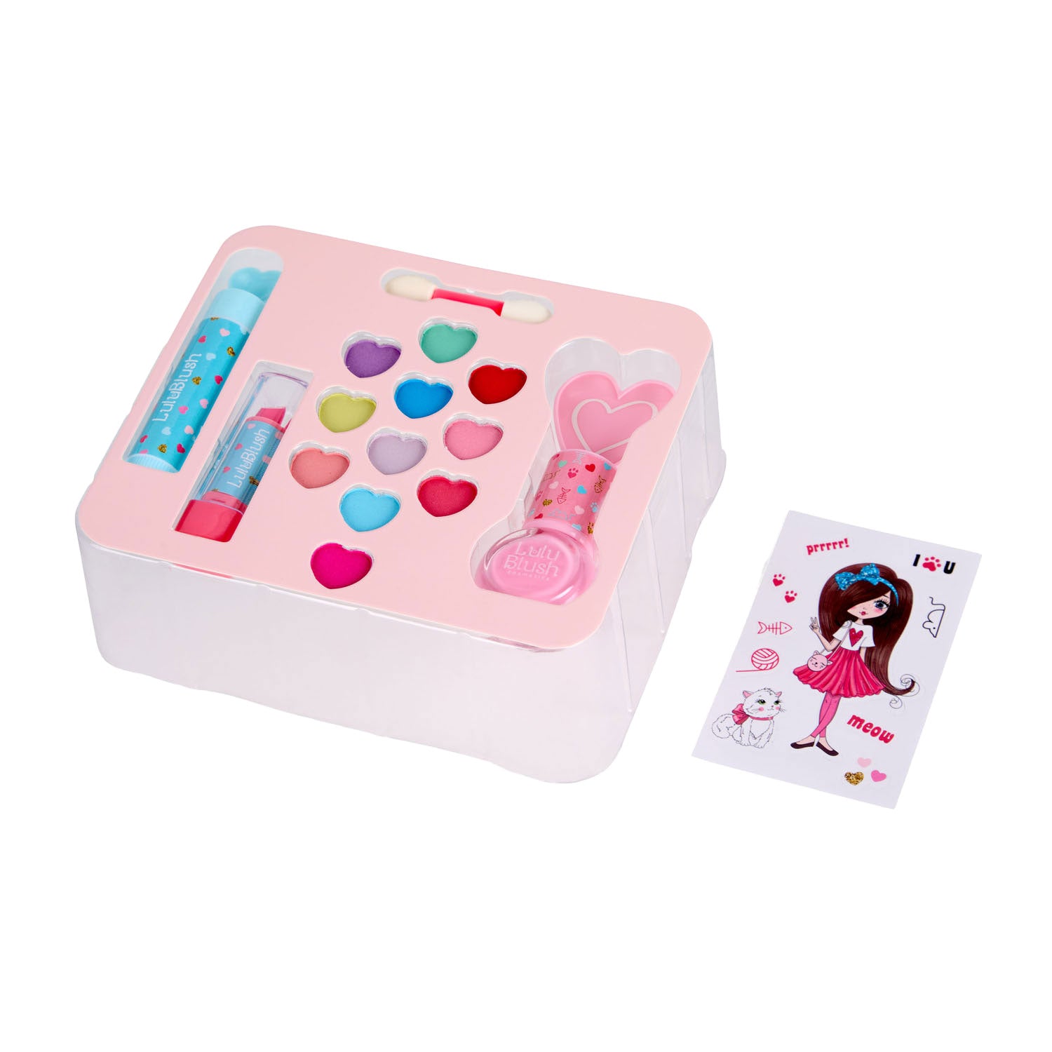 Cannenco Lulu Blush Make-up Ensemble dans Tinen Coffee Fger