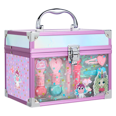 Cannenco lulu blush maquillage valise transparente