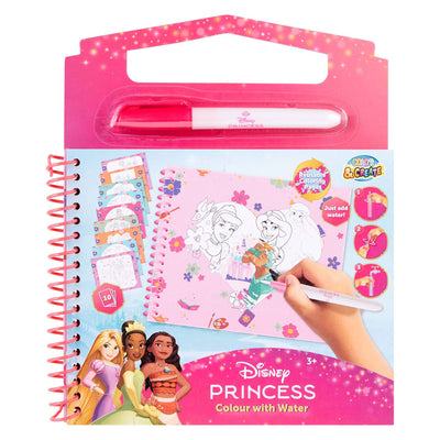 Livre de coloriage à l'eau princesse disney Canenco