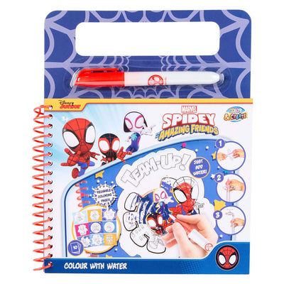 Livre de coloriage à l'eau Spider-Man Canenco