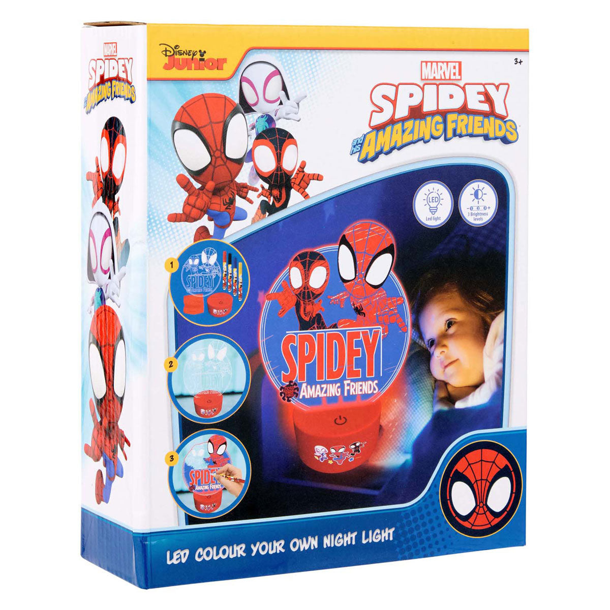Canenco Spidey fait votre propre lumière de nuit LED