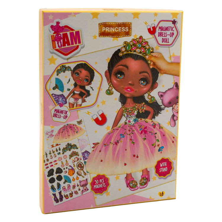 Canenco j'habille la princesse magnétique de poupée