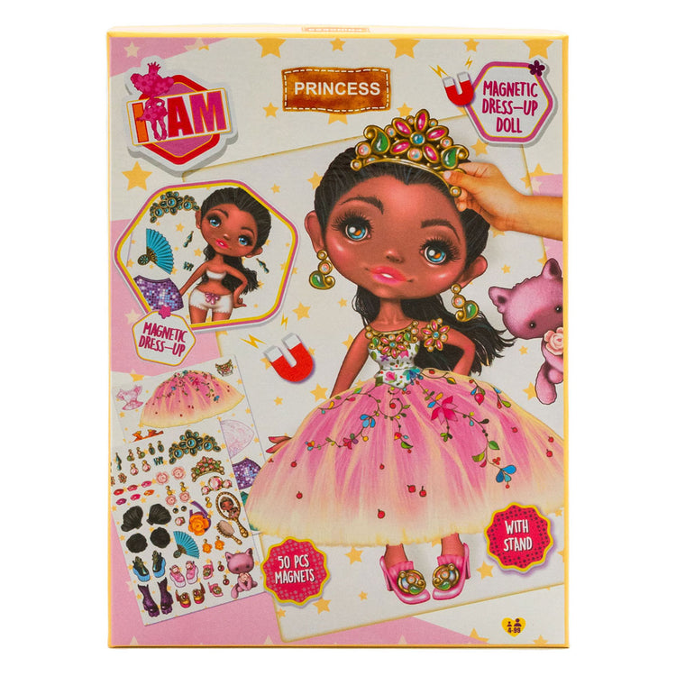 Canenco j'habille la princesse magnétique de poupée