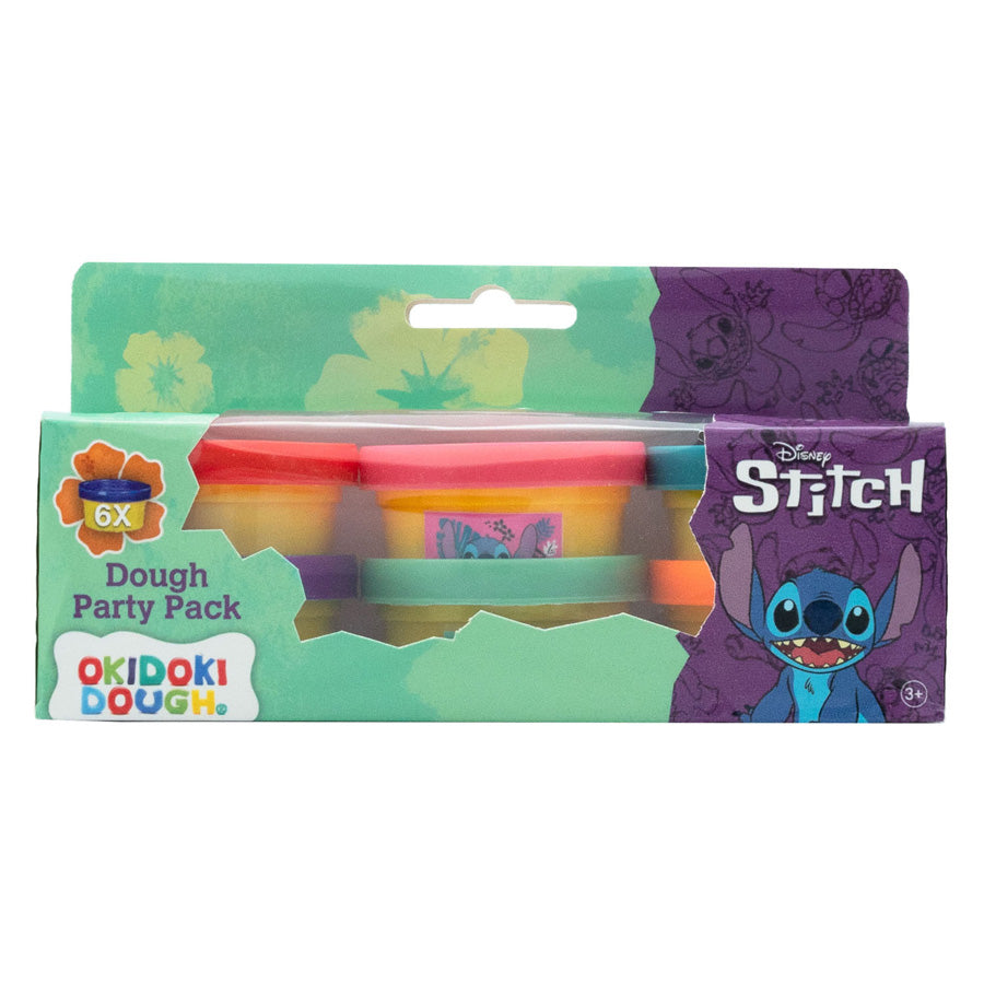 Pack de fête Canenco Stitch Clay Set - 6 pots en argile