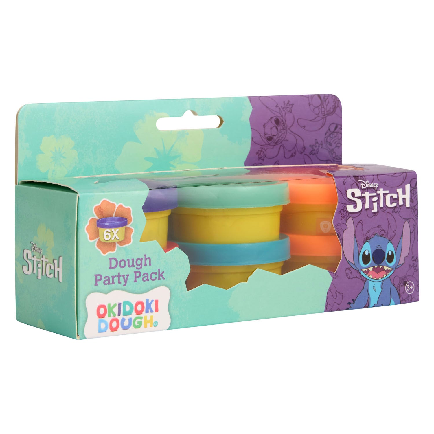 Pack de fête Canenco Stitch Clay Set - 6 pots en argile