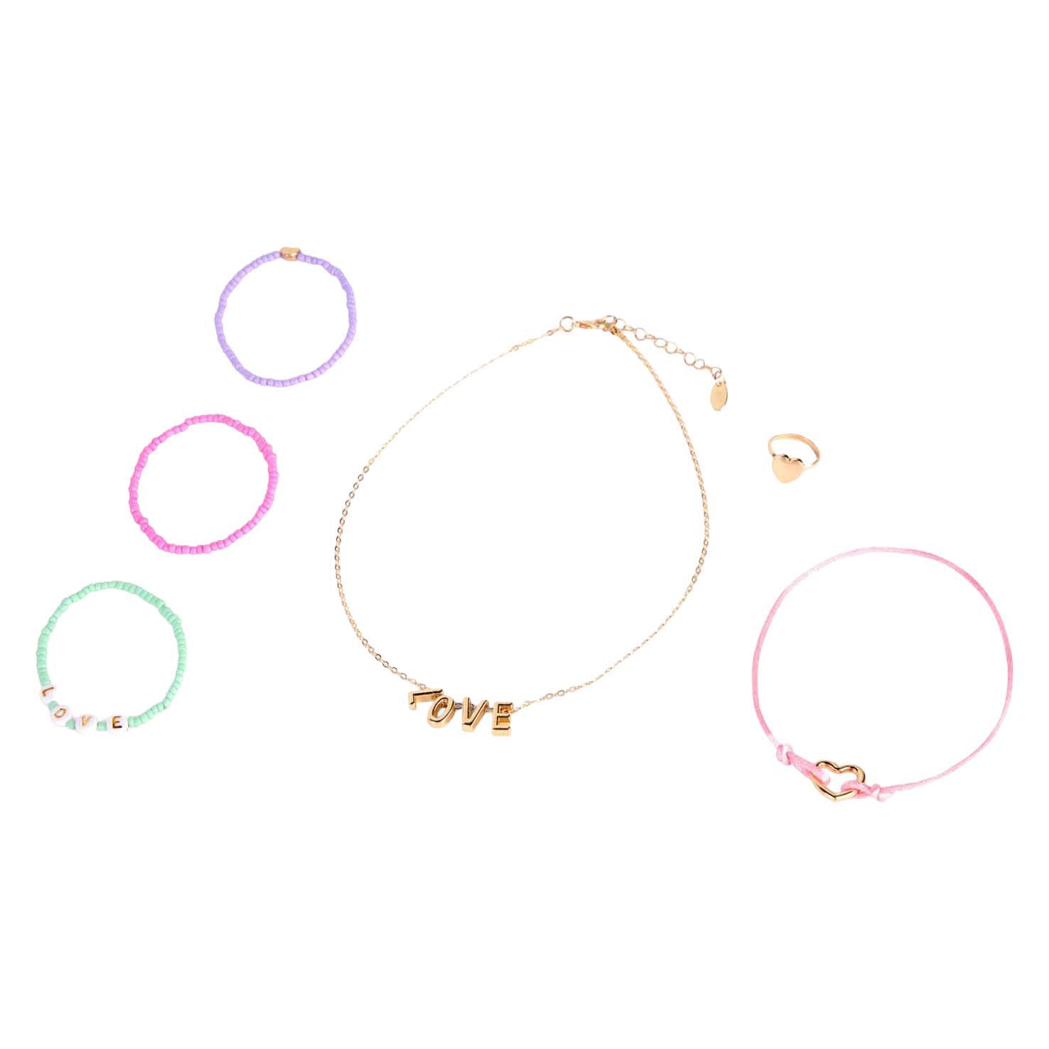 Canenco crée-le ! ensemble de bijoux de beauté beauté