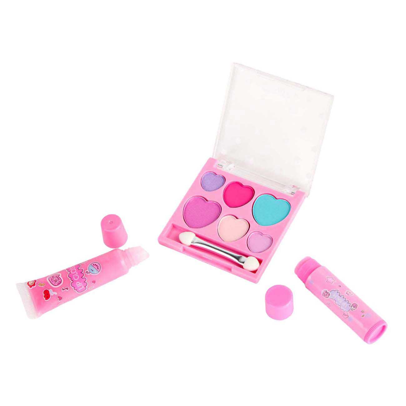Canenco crée-le ! set de maquillage dans un sac à dos moelleux