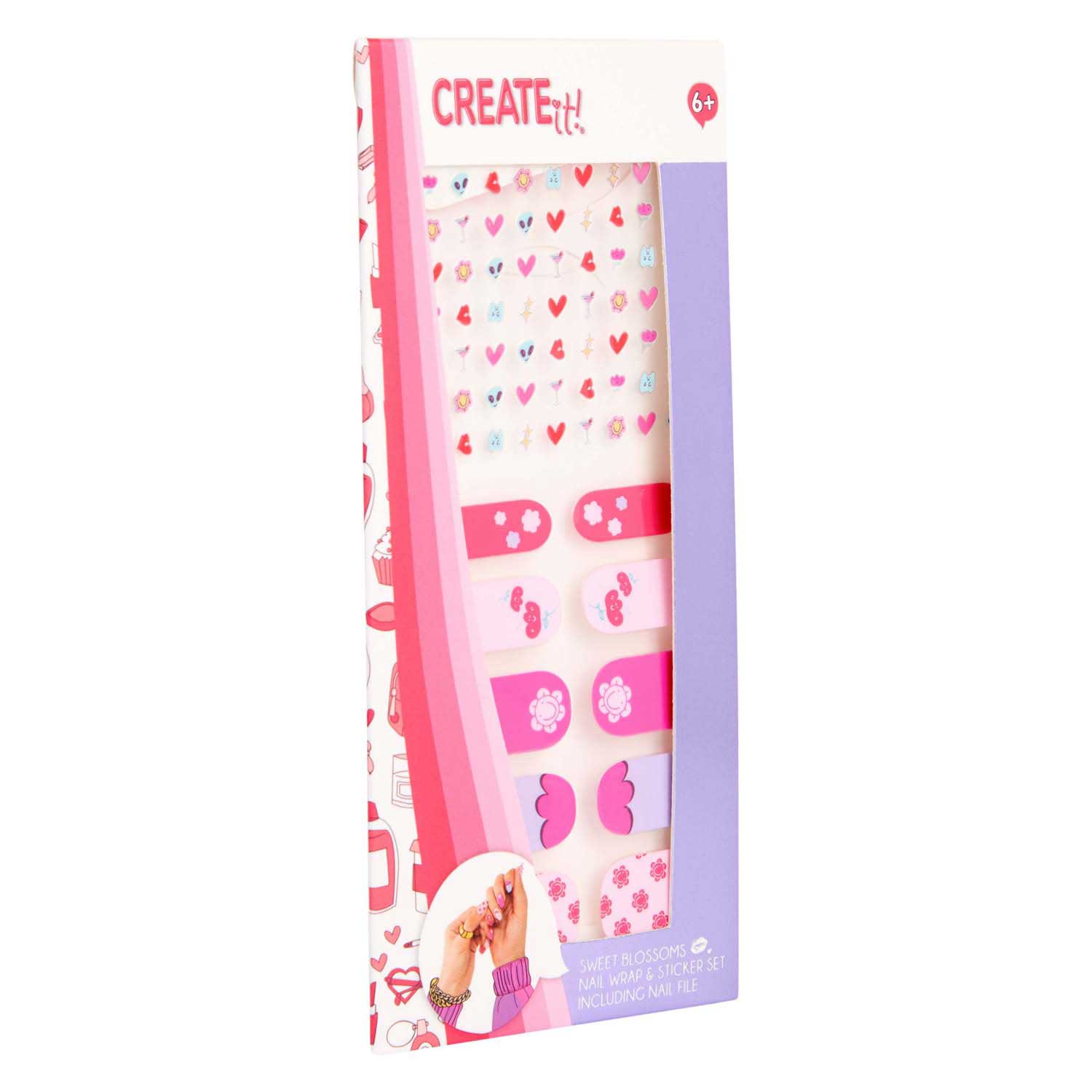 Canenco crée-le ! set de création d'autocollants pour ongles