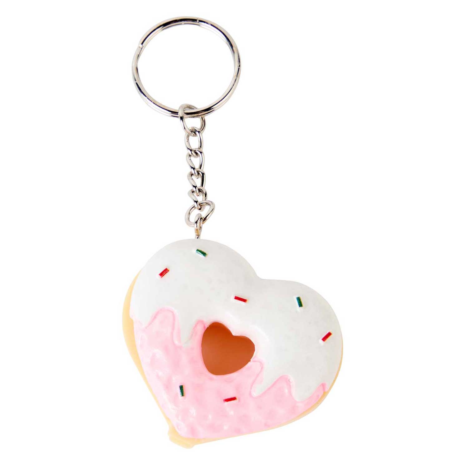 Canenco crée-le ! porte-clés baume à lèvres donut explosion de bonbons