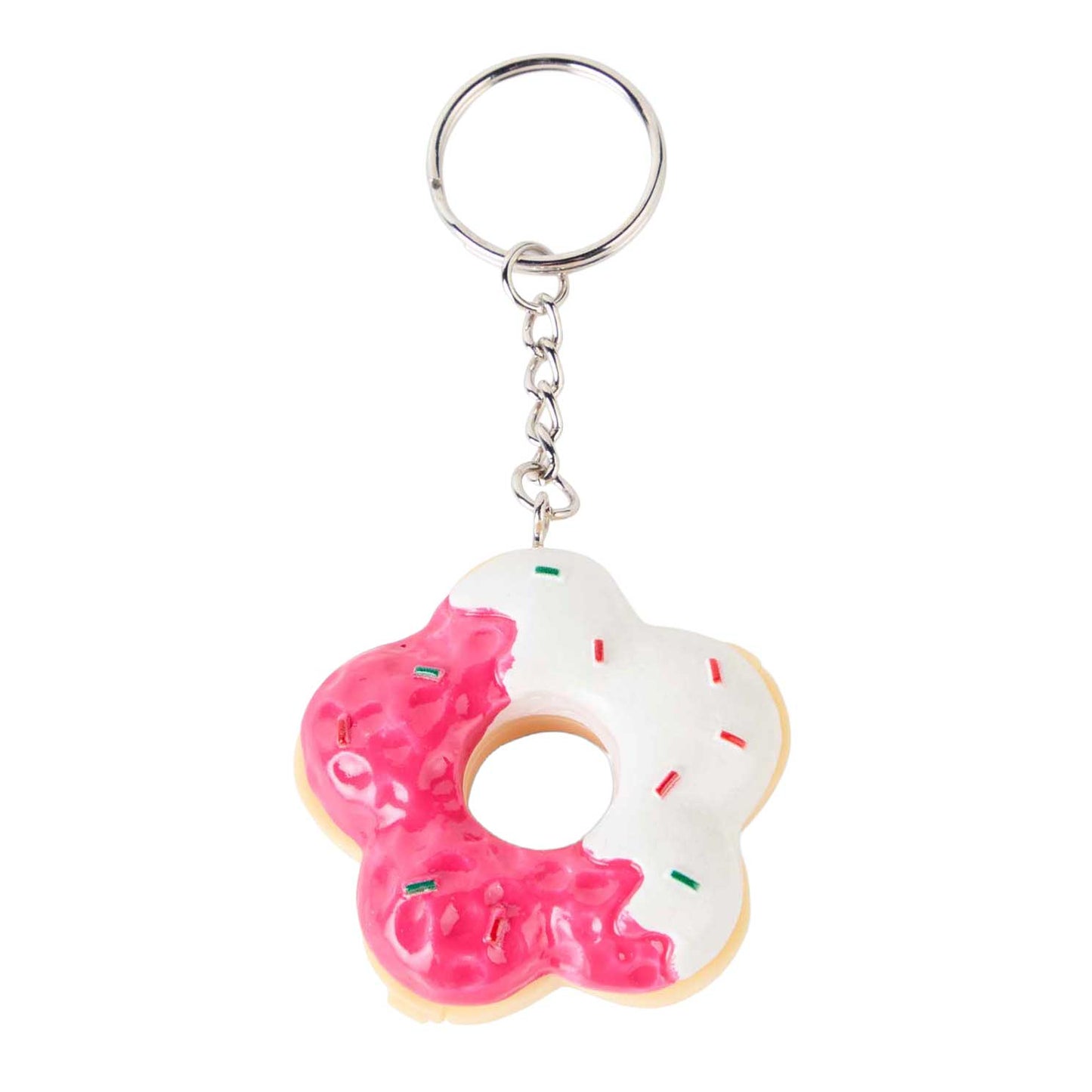 Canenco crée-le ! porte-clés baume à lèvres donut explosion de bonbons
