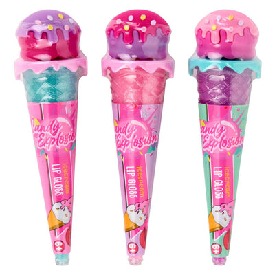 Canenco crée-le ! bonbons explosion brillant à lèvres crème glacée