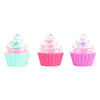 Canenco crée-le ! cupcakes de baume à lèvres d'explosion de bonbons