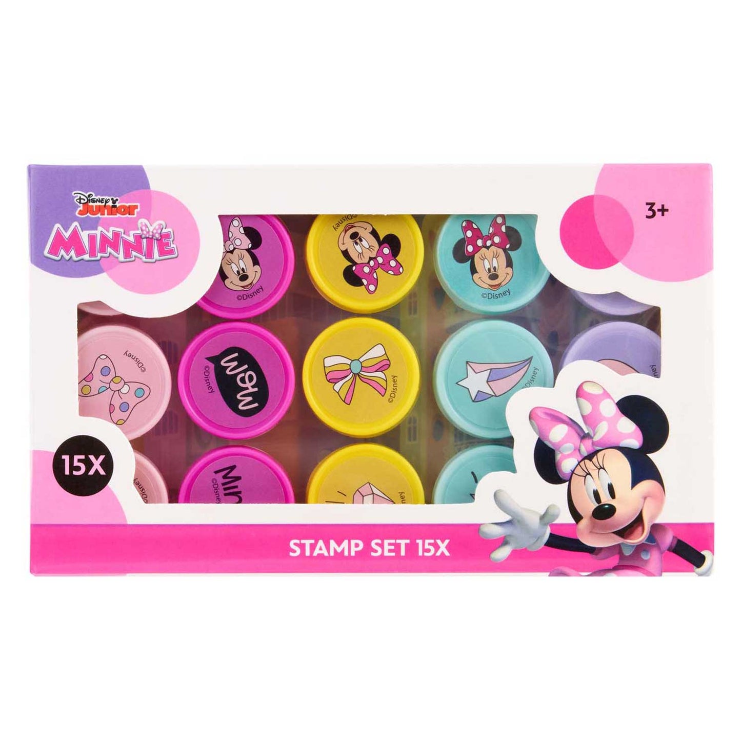 Ensemble de tampons Canenco Minnie Mouse, 15 pièces.