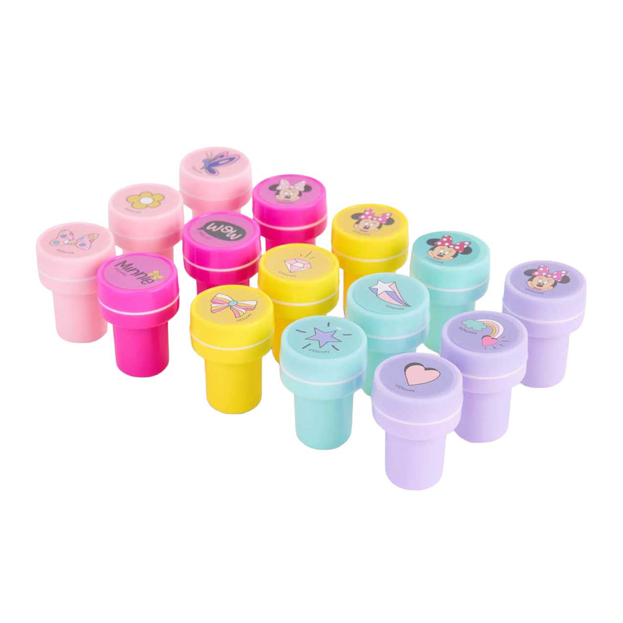 Ensemble de tampons Canenco Minnie Mouse, 15 pièces.