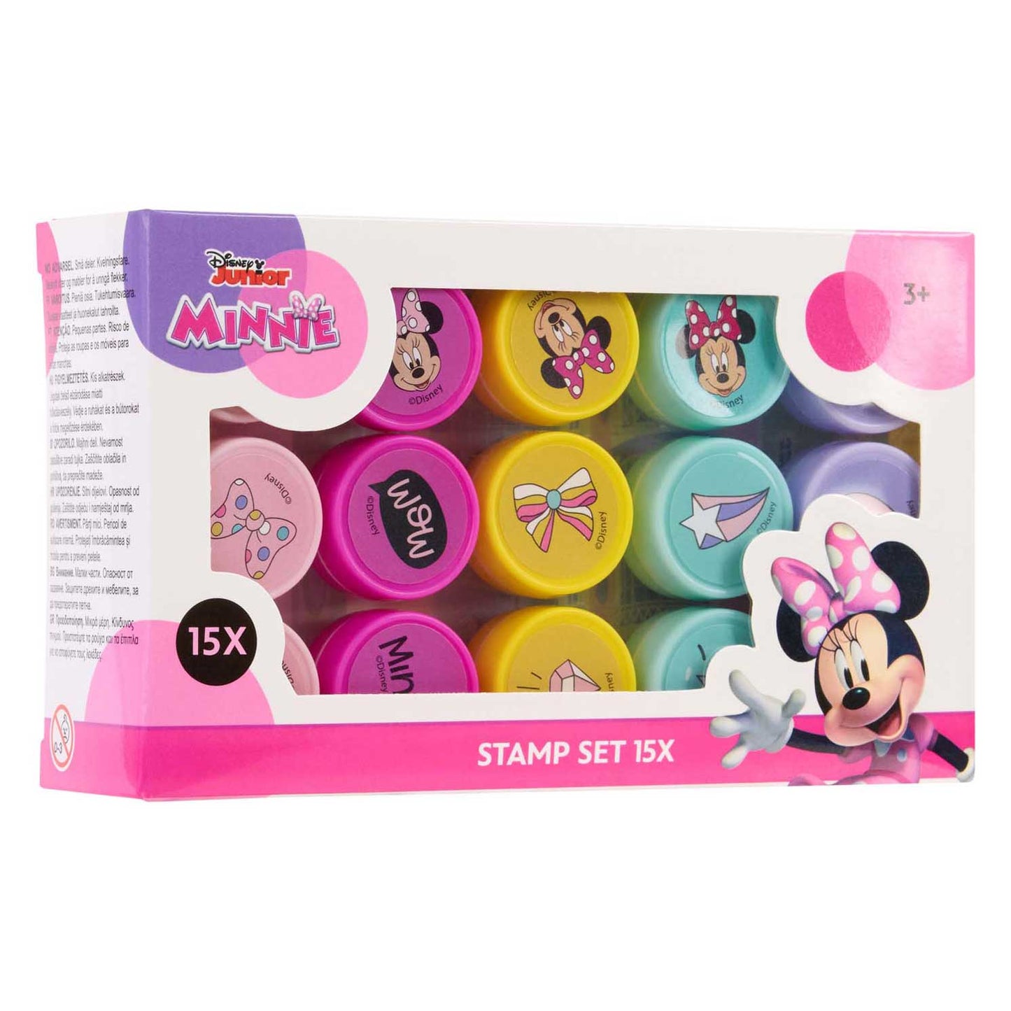 Ensemble de tampons Canenco Minnie Mouse, 15 pièces.