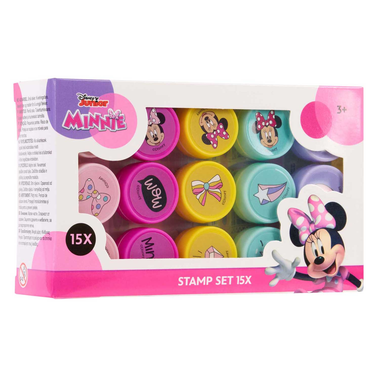 Ensemble de tampons Canenco Minnie Mouse, 15 pièces.